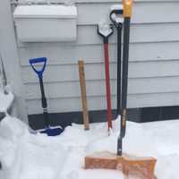 <p>Thursday was all about shoveling as a quick-moving winter storm dumped a foot of snow across Fairfield County.</p>