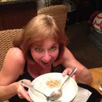 <p>Off the Hook Co-Owner Kathy Welte post linguine.</p>