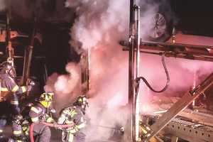 Car Carrier Fire Closes Route 17 Stretch