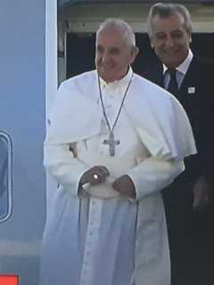 Pope Francis Starts Historic Two-Day Visit To New York City 