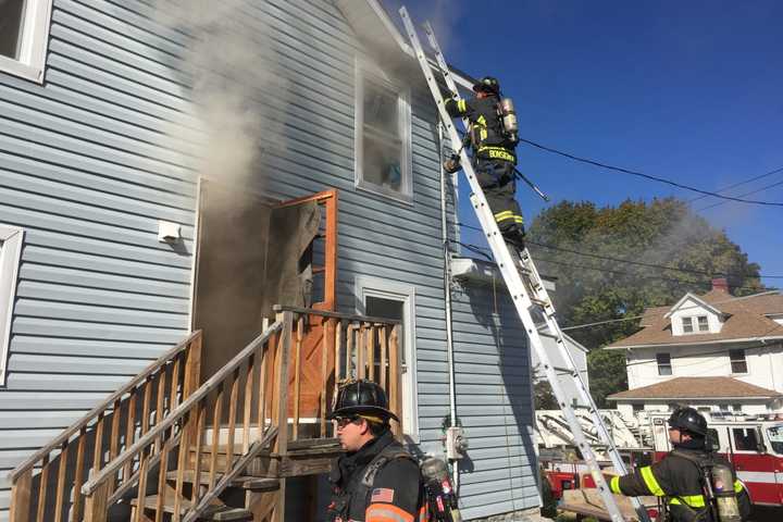 Danbury Firefighters Knock Down Smoky Blaze In House