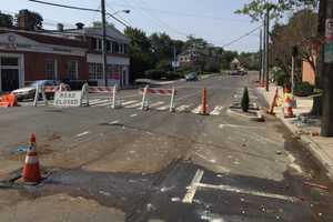 Water Main Break Closes Post Road In Greenwich