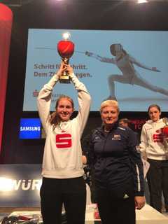 Armonk's Sylvie Binder Defends Fencing Title