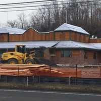 <p>What&#x27;s going up on Newtown Road in Danbury? That&#x27;s a new Texas Roadhouse restaurant.</p>