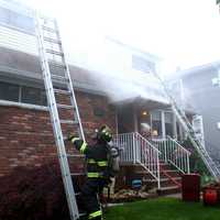 <p>No injuries were reported in the Church Street fire in Lodi.</p>