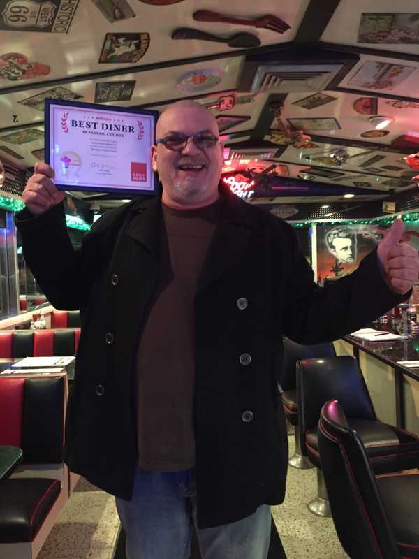 Oakland Diner Receives DVlicious Award For 'Best Diner In Passaic County'