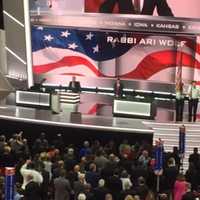 <p>Rabbi Ari Wolf opened the 2016 Republican Convention with a prayer in Hebrew.</p>