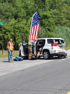 One Hospitalized In Route 6 Crash Between Car, Truck