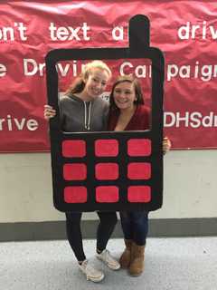 Danbury High Students Encourage Classmates To Stop Texting While Driving