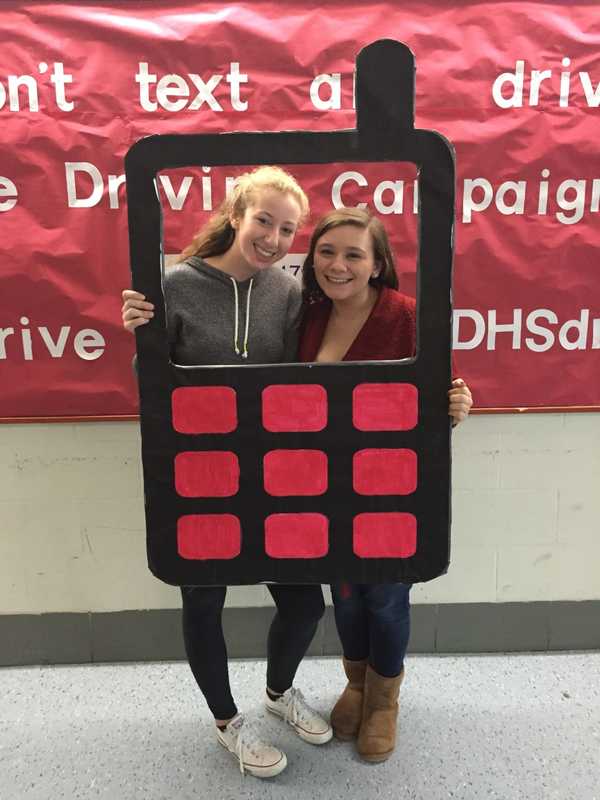 Danbury High Students Encourage Classmates To Stop Texting While Driving