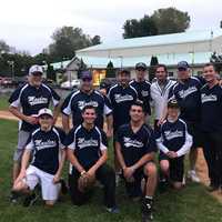 <p>Fathers and sons on the Cresskill Maulers gather together after a recent win.</p>