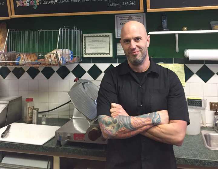 Eddie Tisi keeps food fresh at his old-school Fair Lawn deli.