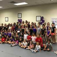 <p>Dozens of children participated in the surprise event.</p>