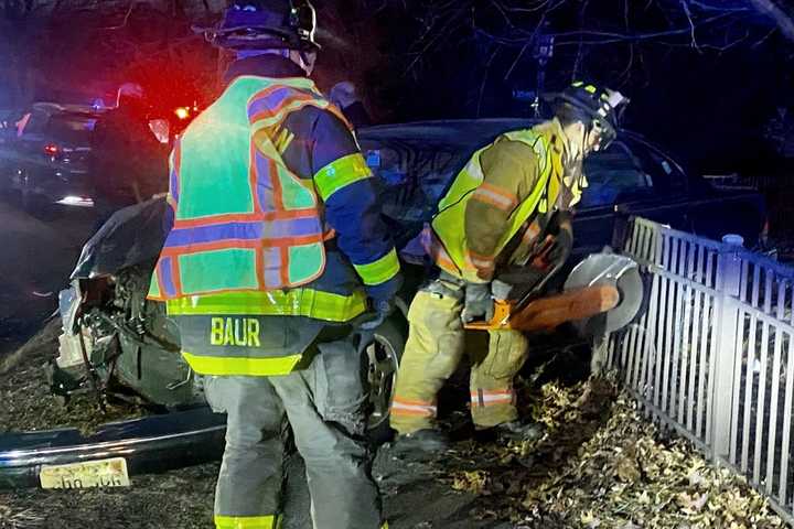 Driver Seriously Injured In Fair Lawn Crash