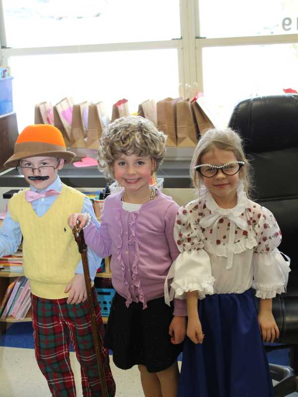 Kids At Darien's Ox Ridge School Celebrate 100 Days Of School