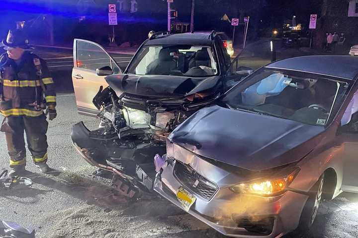 Nasty Crash Near Route 17 Sends Two To Hospital