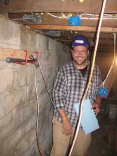 Volunteers Work At New Rochelle's Habitat For Humanity 