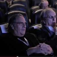 <p>Danny Aiello, of &quot;The Godfather,&quot; Producers RJ Konner and Mark Lipsky, from left, enjoy a movie at the Ridgewood Guild&#x27;s 5th Annual Film Festival last year.</p>