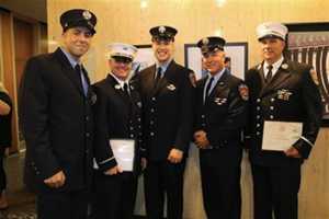 New Rochelle Fire Department Holds Promotion and Awards Ceremony