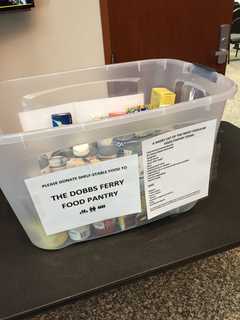 Dobbs Ferry Food Pantry Adds Bin To Greenburgh Town Hall Lobby