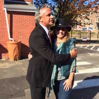 Republican Hopeful Torres Hits The Polls In Bridgeport On Election Day