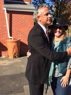 Republican Hopeful Torres Hits The Polls In Bridgeport On Election Day