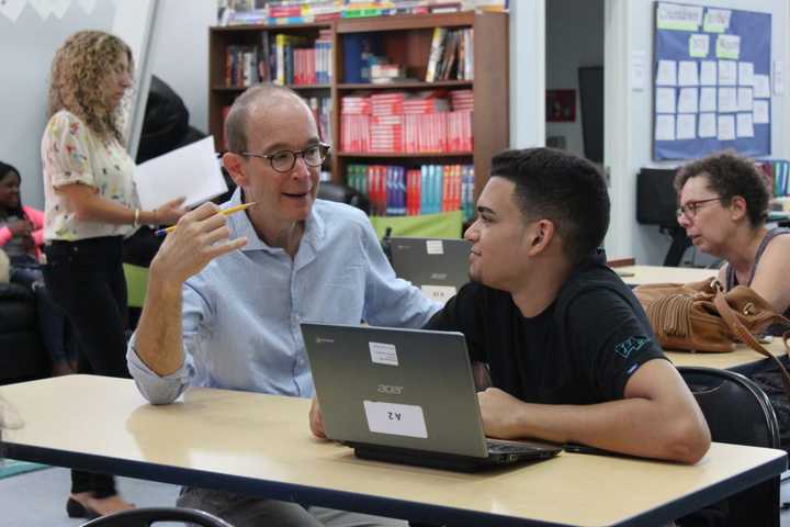 Chappaqua math teacher Jeffrey Gittleman.