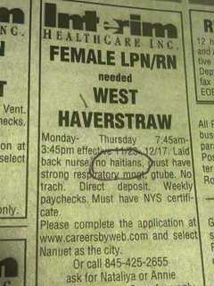 Health-Care Firm Pays Price For Anti-Haitian Pennysaver Ad