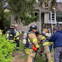 <p>Ramsey and Suffern firefighters assisted their Mahwah colleagues at the Alcott Road fire.</p>