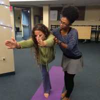 Yoga Lovers Are Waiting To Exhale In Bridgeport Library Program