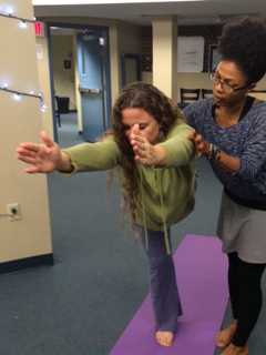 Yoga Lovers Are Waiting To Exhale In Bridgeport Library Program