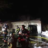 Two-Alarm House Fire Breaks Out In Candlewood Lake Area