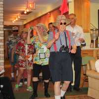 The 'Inn-Notes' Singing Group Performs For Seniors In New Canaan