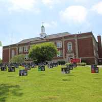 <p>All 78 members of the Alexander Hamilton High School Class of 2020 have a lawn sign in front of their school, among events the school has planned to recognize the seniors.</p>