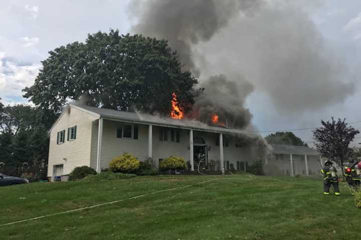 Lightning Strike Ignites Fire At Norwalk Home