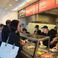 <p>Burrito fans line up at the new Chipotle at Bridgeport&#x27;s Steel Point.</p>