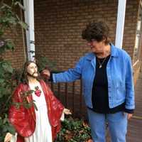Stolen Jesus Statue Returns Home At Angels & Co. In Monroe