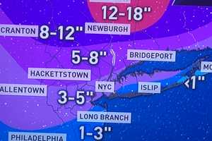 Storm Alert: Projected Snowfall Totals Increase Dramatically For Nor'easter That Will Slam Area