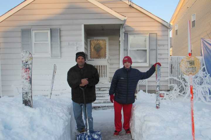 Winter Gets Snow-Filled Send-Off From Mahwah Landscaper