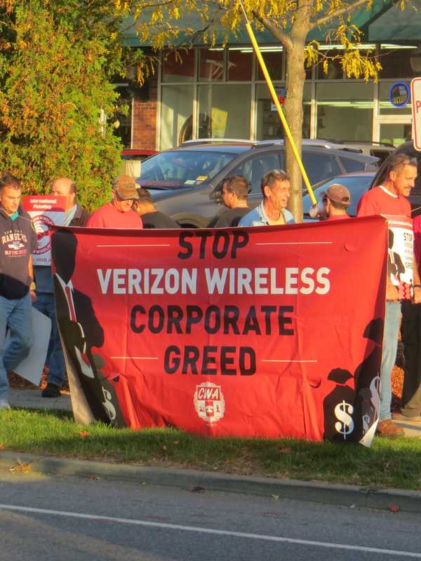 Verizon Workers In Connecticut Join Massive East Coast Strike