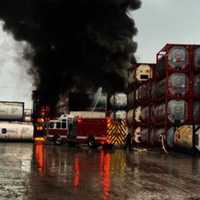 Fork Lift Fire Spreads To Chemical Tanks In Linden