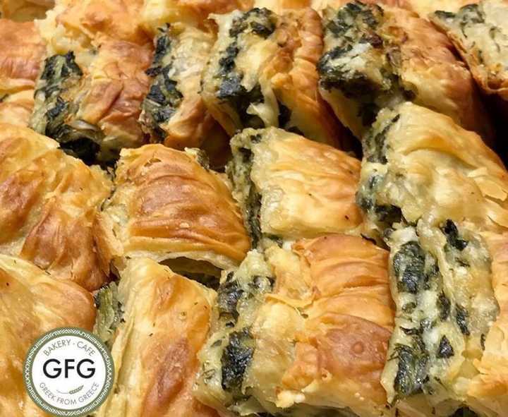 Greek from Greece features an extensive menu of traditional Greek food.
