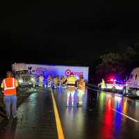 <p>&quot;When is enough enough?&quot; Mahwah Mayor Jim Wysocki asked following yet another tractor-trailer crash on northbound Route 287 in his town.</p>