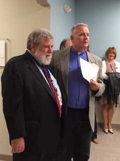 St. Vincent's Surprises Beloved Doctor With Dedication At Stratford Center