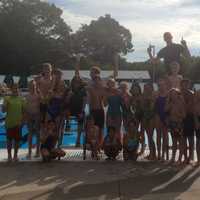Yorktown Swim, Dive Team Celebrates Undefeated Regular Season
