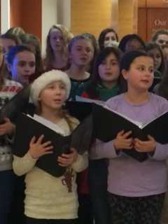 Christmas Comes To St. Vincent's Medical Center In Bridgeport