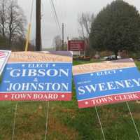 <p>Strong winds were blowing through Dutchess County this week, where &quot;We The People&quot; candidates Beth Gibson and Sean Johnston are running for Beekman Town Board and Meghan Sweeney is challenging Beekman Town Clerk Rachael Rancourt, a Republican.</p>