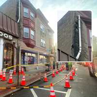 Bricks Fall From Ridgewood Building