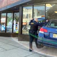 <p>No injuries were reported in the downtown Glen Rock mishap.</p>