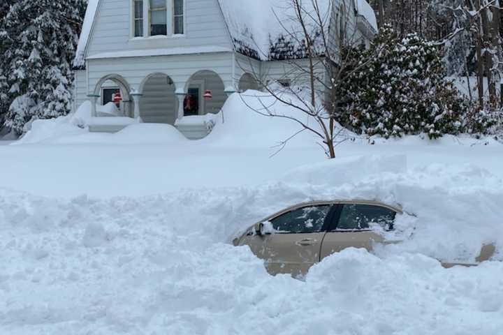 NY State Police Sergeant Rescues Man Trapped In Car For 10 Hours With No Heat During Snowstorm